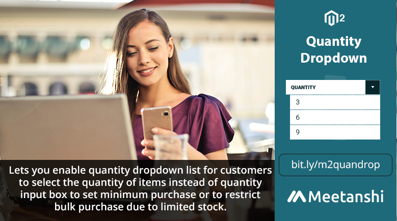 Magento 2 Quantity Dropdown